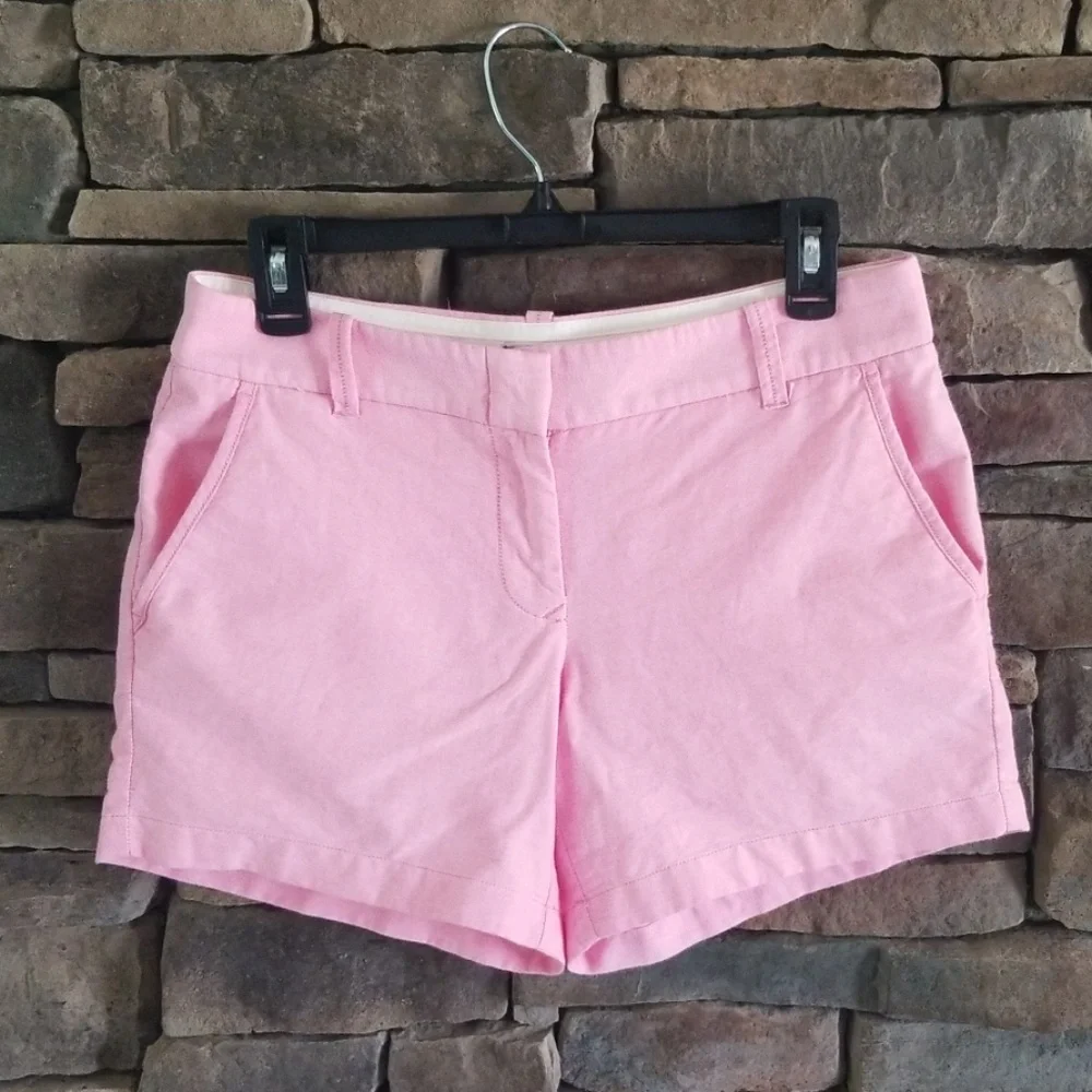 J. CREW Pink Oxford Chino Short - Picture 1 of 7